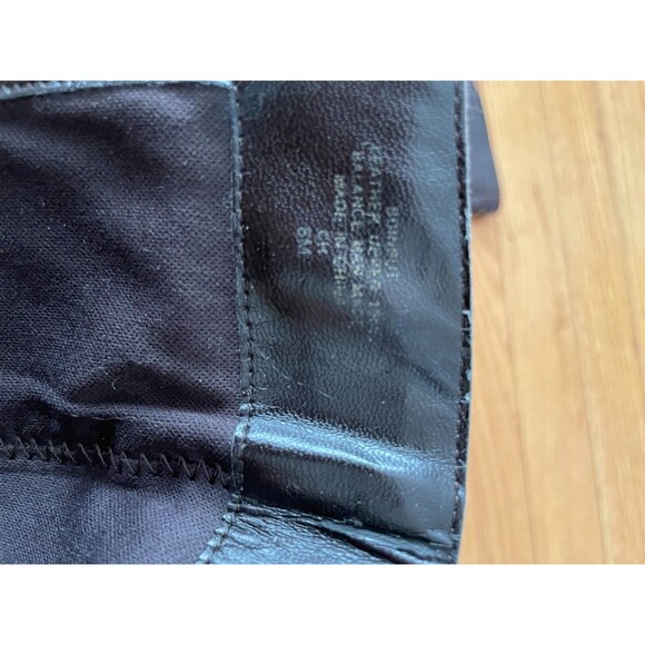 New Bandolino Genuine Leather Dark Brown Calf boots zipper 6M - Picture 4 of 6